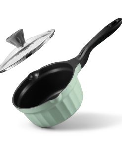 Cast Aluminum Nonstick Saucepan, 1.9QT
