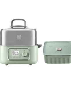 G67 Electric Food Steamer with Ceramic Lunch Box - Bundle Offer