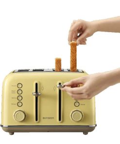 (OPEN BOX) Retro 4-Slice Metal Toaster
