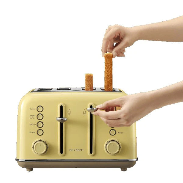 sm-image-ba879634ac010944090bfe95 (OPEN BOX) Retro 4-Slice Metal Toaster