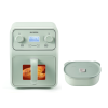 Air Fryer with Ceramic Lunch Box, Green - Bundle Offer