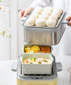 G52 Two-Tier Electric Food Steamer, 10.6QT