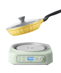 Slow Cooker with Ceramic Nonstick 2.5QT Frying Pan - Bundle Offer