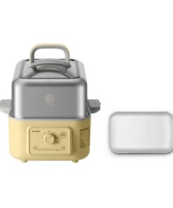 G52 Electric Food Steamer with Ceramic Steaming Plate - Bundle Offer