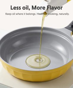 Ceramic Nonstick Frying Pan, 2.5QT