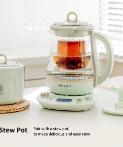 (OPEN BOX) K2763 Beverage Maker with Glass Stew Pot and Infuser, 1.5L