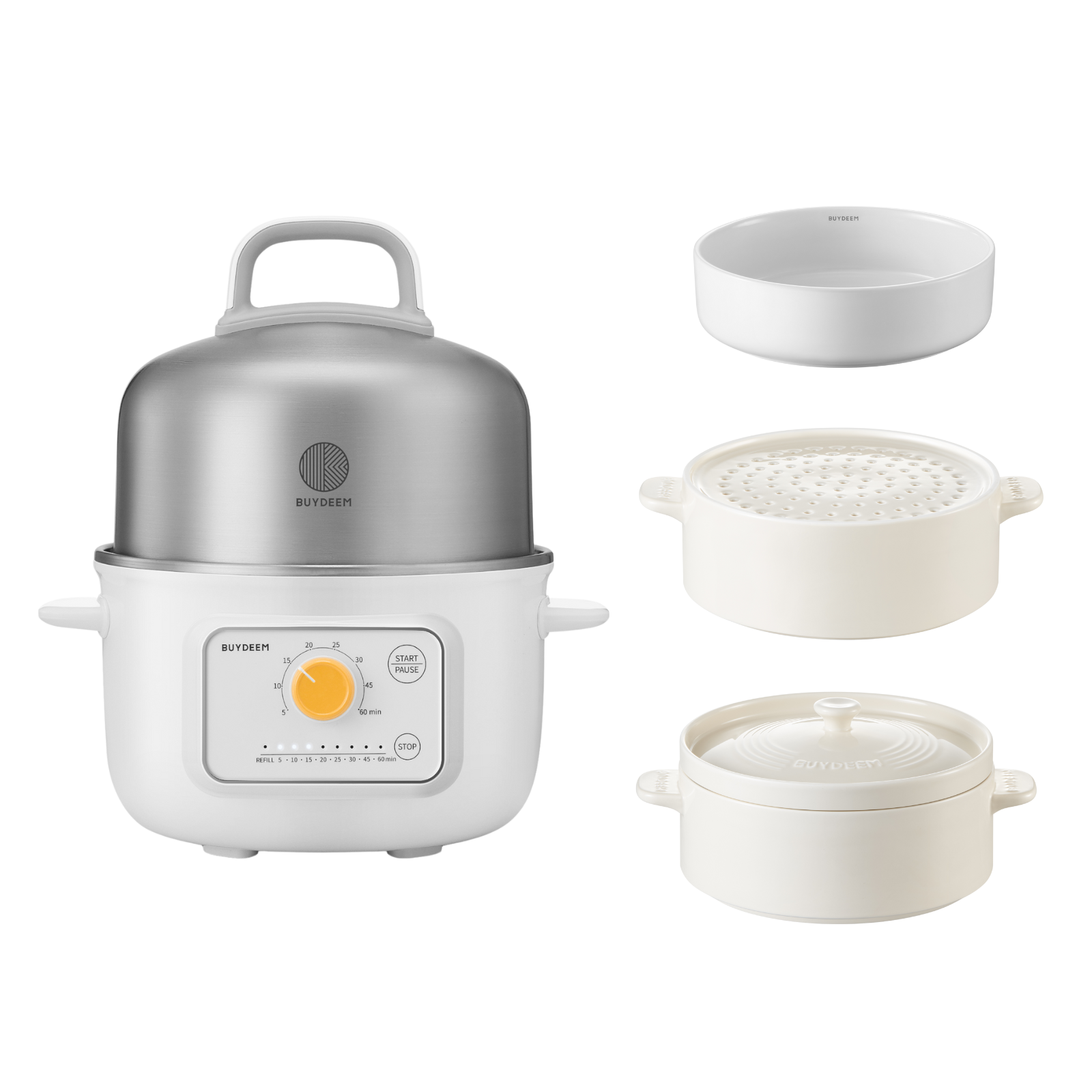sm-image-d6ddc4591a19fe9d78402a1e G32 Food Steamer with Steam Plate, Rack & Pot- Bundle Offer