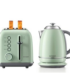 2-Slice Toaster with Electric Kettle
