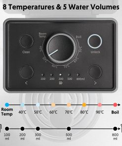 Instant Hot Water Dispenser 3QT, Ink Grey