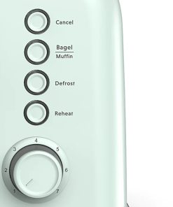 (OPEN BOX) Retro 4-Slice Metal Toaster