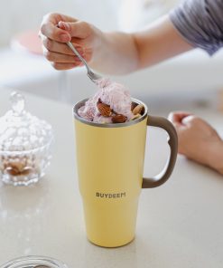 Vacuum Insulated Tumbler with Straw, 25oz