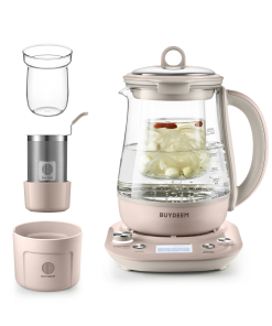 (OPEN BOX) K2763 Beverage Maker with Glass Stew Pot and Infuser, 1.5L
