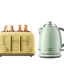 4-Slice Toaster with Electric Kettle