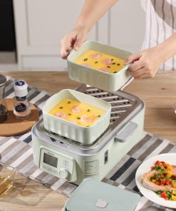 G553 Electric Food Steamer with Ceramic Lunch Box - Bundle Offer