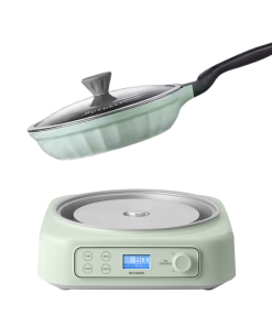 Slow Cooker with Cast Aluminum Nonstick Frying Pan - Bundle Offer