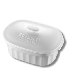 Ceramic Cocotte for Food Steamer, 2QT
