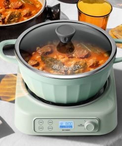 Slow Cooker with Nonstick Stockpot & Saucepan Bundle