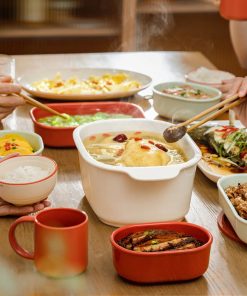 Ceramic Cocotte for Food Steamer, 3.7QT