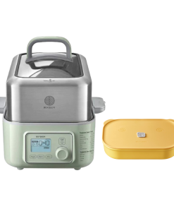 G553 Electric Food Steamer with Ceramic Lunch Box - Bundle Offer